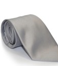 cravatta grigio argento
